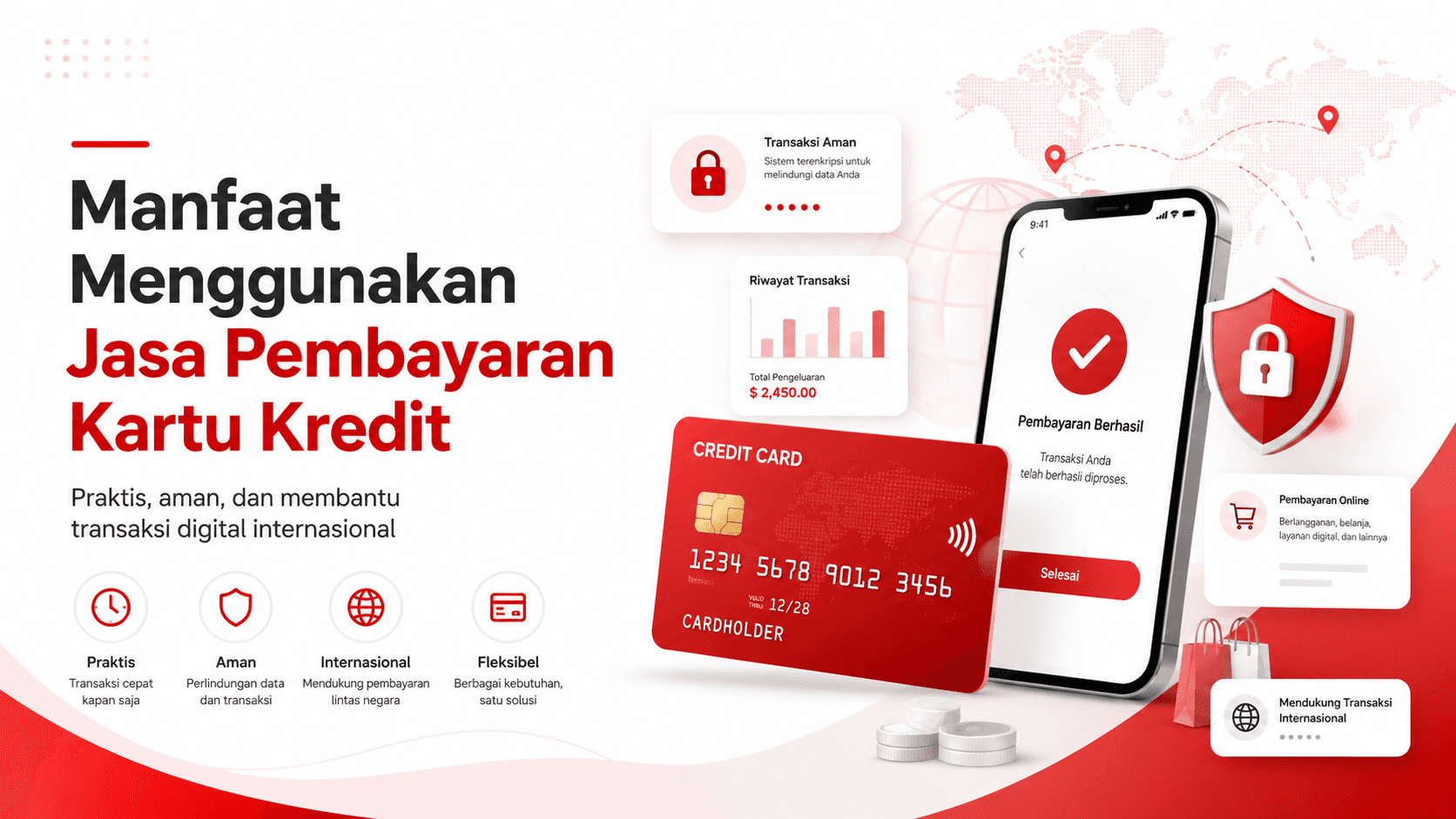 Manfaat Menggunakan Jasa Pembayaran Kartu Kredit