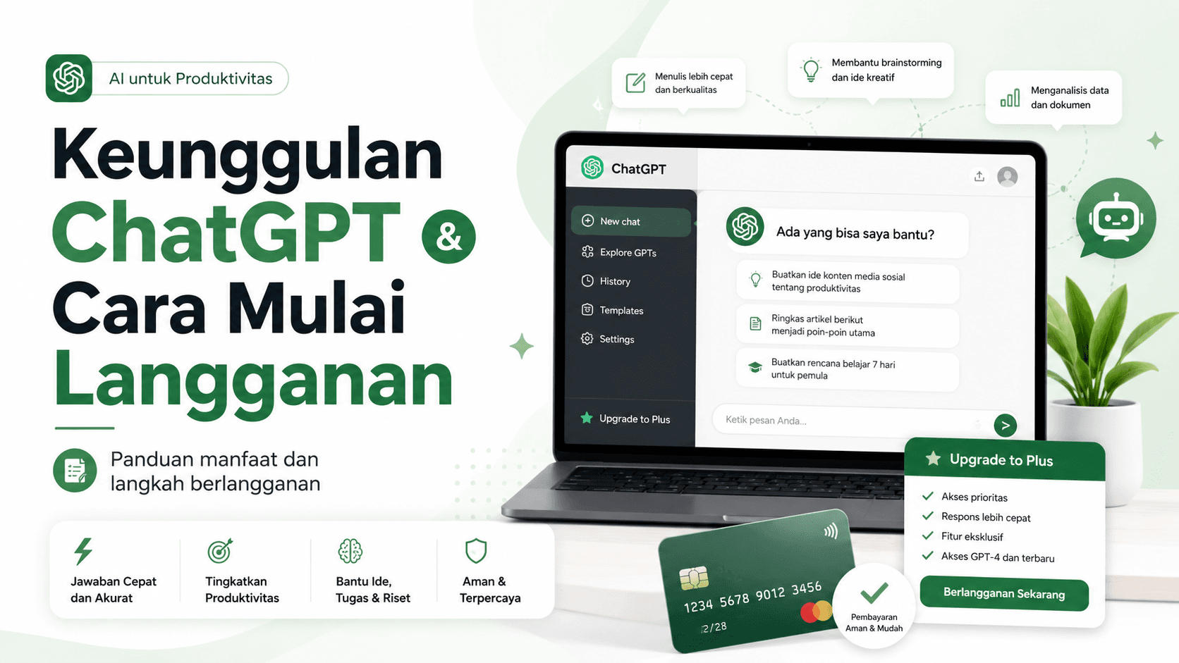 Keunggulan ChatGPT & Cara Mulai Langganan